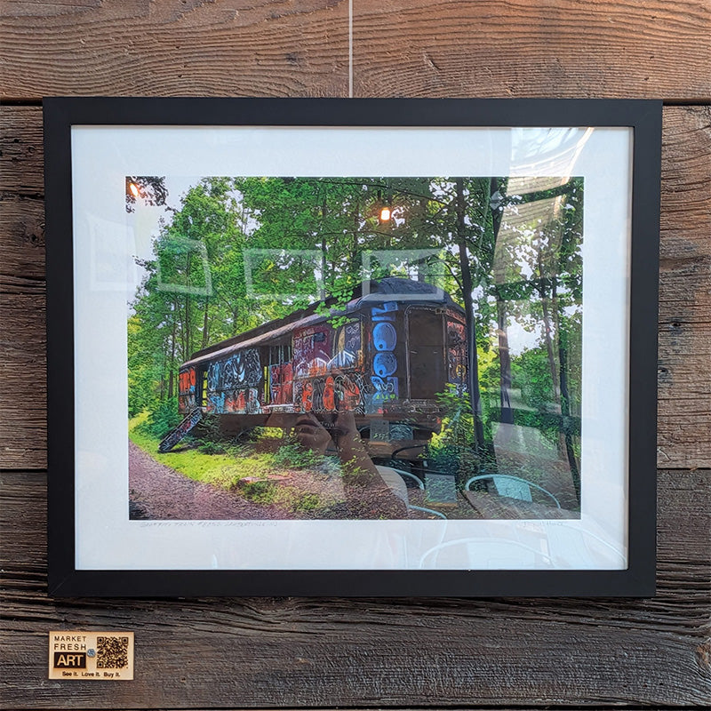 Bryun Holt - Framed Artwork - Train #8052