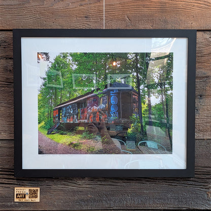 Bryun Holt - Framed Artwork - Train #8052